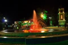Fountain in Obzor, Bulgaria Downtown